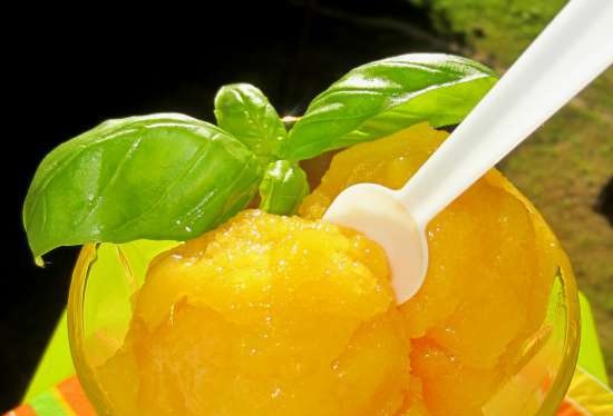 Sorbetto Mango-Basilico