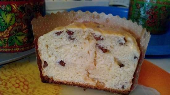 Kulich with Myasoedovskaya in the oven (master class)