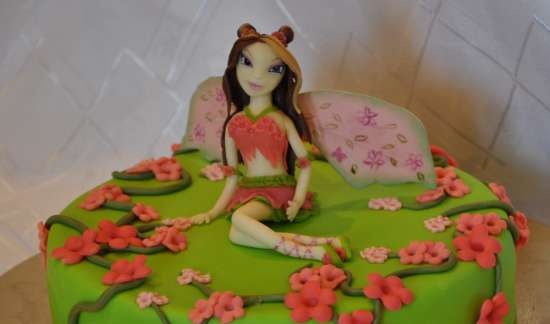 Torte con fate basate sul cartone animato Winx e altri