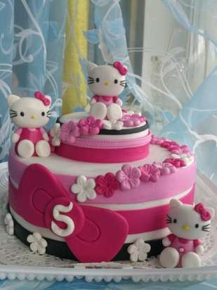 Hello Kitty Cakes