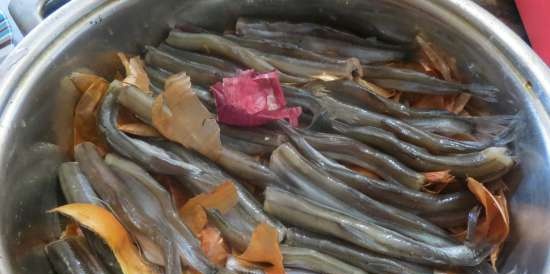 Mga homemade capelin sprats