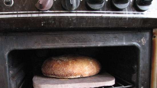 Stone (plate) for baking bread