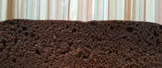 Icelandic black bread rugbruise (yeast-free)