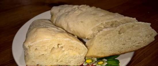 Wheat baguettes based on L. Geisler's recipe