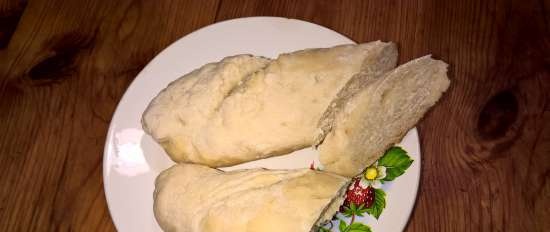 Wheat baguettes based on L. Geisler's recipe