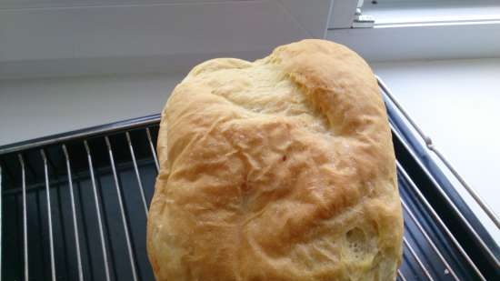 Wheat-potato tin bread (oven)