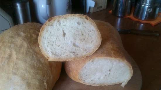 Ciabatta, Peter Reinhart (puliszkán)