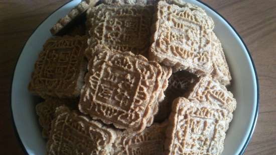 Oat and rye cookies