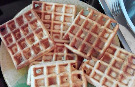 Walnut waffles (grill STEBA 4.4)