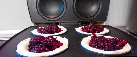 Berry baskets with perfect (no calorie) dough (VES 3)