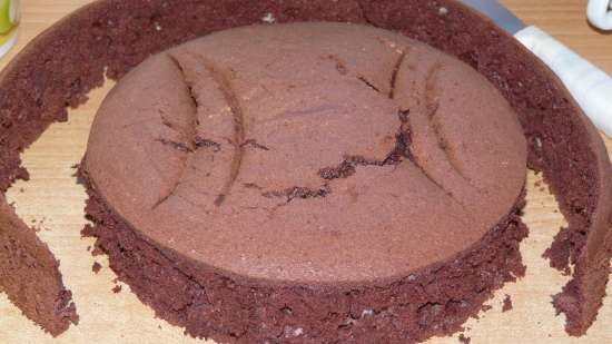 Torta al cioccolato e albicocca buonissima