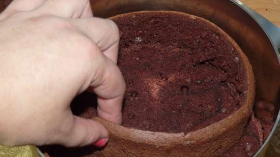 Torta al cioccolato e albicocca buonissima