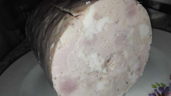 Homemade ham (collection of recipes for a ham maker)