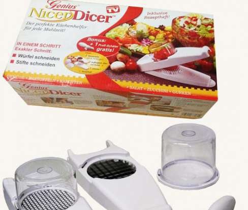 Different vegetable cutters (Nayser Diser, Alligator, etc.)