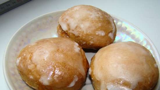 Galletas de jengibre con azúcar quemada