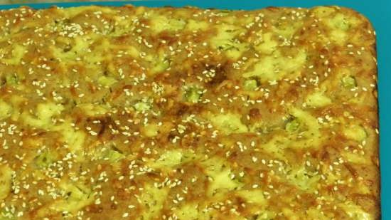 Búza-rozs majdnem Focaccia