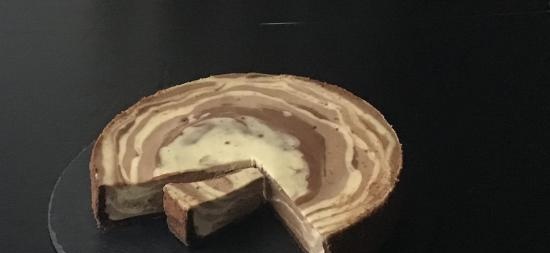 Cheesecake Trei bomboane de ciocolată de la Liza Glinskaya