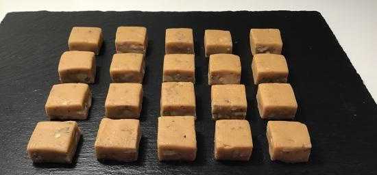 Fondant (Penuche) con nueces