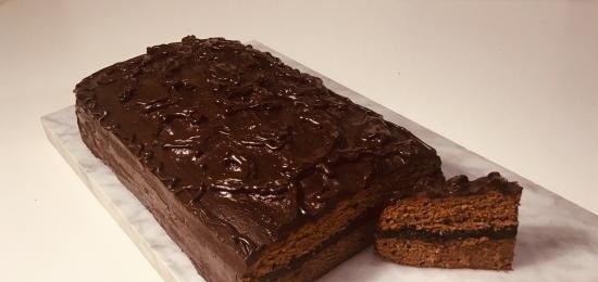 Pastel de pan de jengibre de Navidad polaco