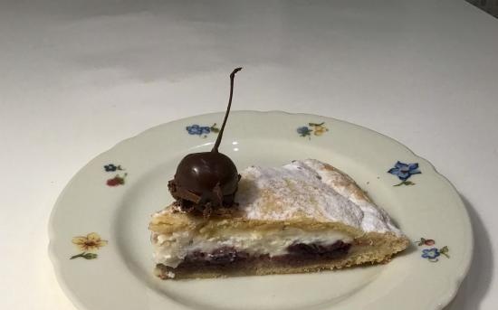 Torta di Ricotta e Ciliegie (Crostata ricotta e visciole)