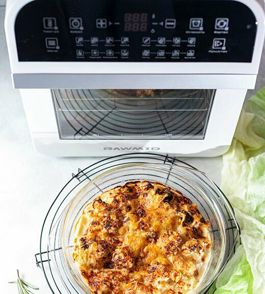 Cauliflower with béchamel sauce