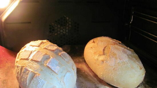 Pane di grano tenero con semolino e siero di latte