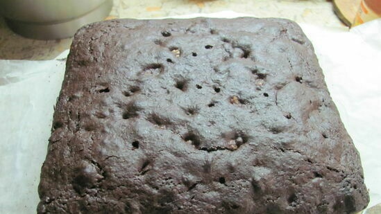 Brownie con noci