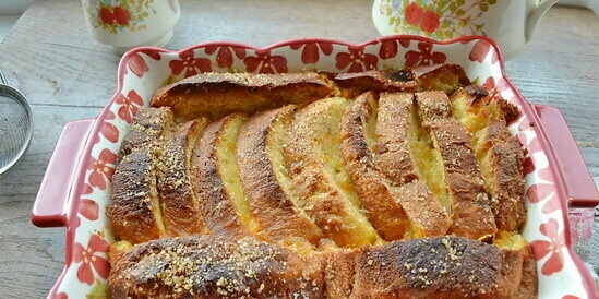 Budino di pane britannico