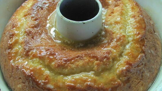 Pastel de mantequilla de borbón de Kentucky