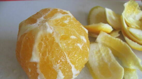 Pastel de zanahoria y naranja