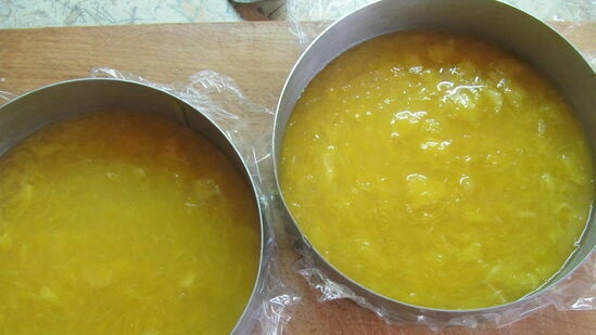 Pastel de zanahoria y naranja