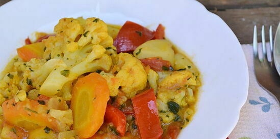 Curry vegetal