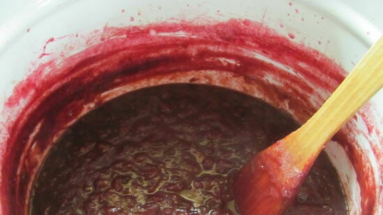 Cherry plum (plum) paste