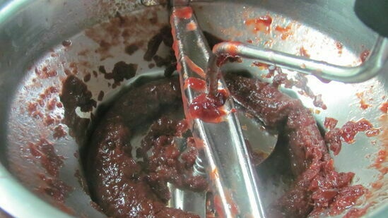 Cherry plum (plum) paste