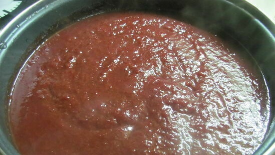 Cherry plum (plum) paste