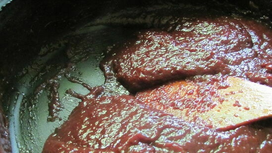 Cherry plum (plum) paste