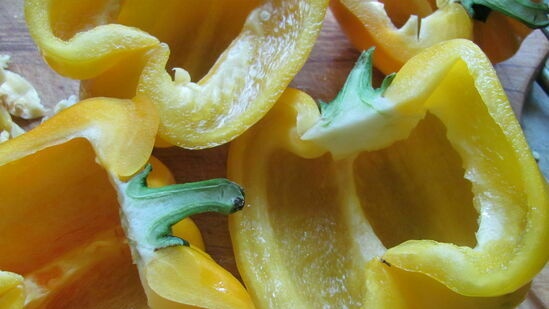 Stuffed peppers in Italian