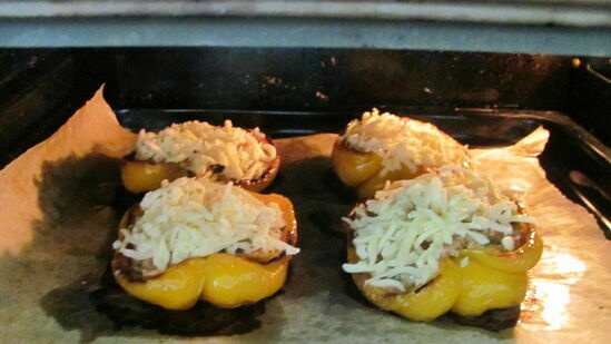 Stuffed peppers in Italian