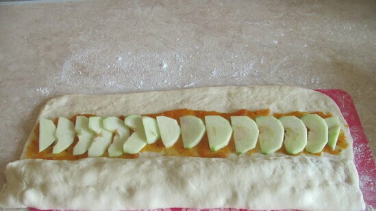 Torta di lievito magro con tre ripieni