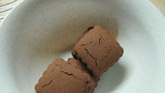 Pan de jengibre magro de chocolate y miel en glaseado de azúcar con amonio