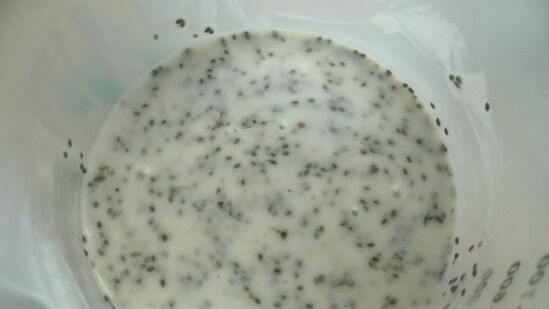 Budino di semi di Chia