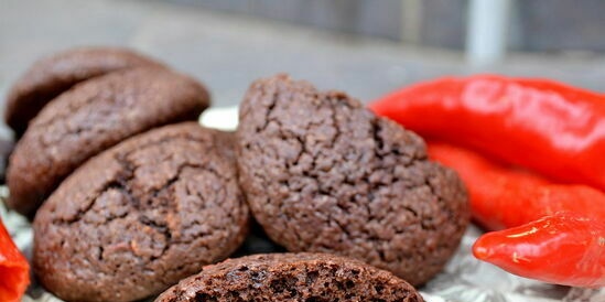 Galletas de chocolate y chile E. Jimenez