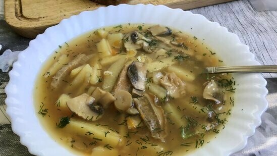 Zuppa di funghi in Ninja® Foodi®