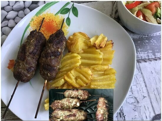 Ninja Grilled Chicken Kebab (Φούρνος ή μπάρμπεκιου)