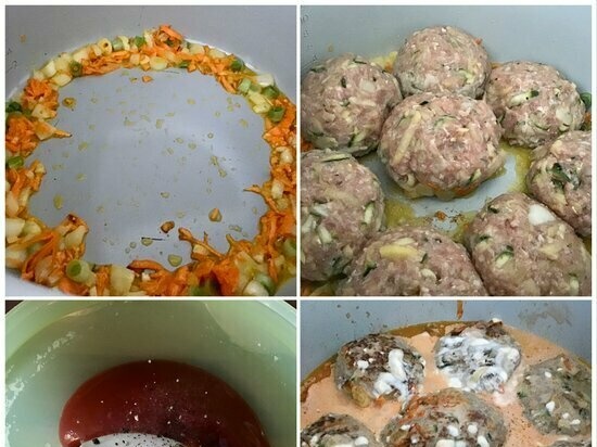 Mga meatball na gulay sa Ninja® Foodi®