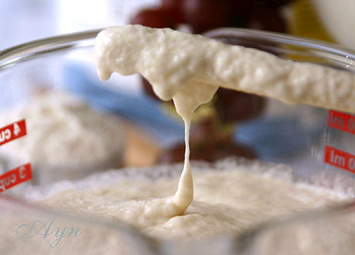 Sourdough sa mga ubas