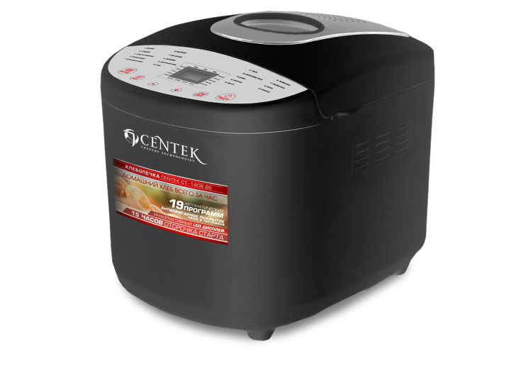 מפרט להכנת לחם Centek CT-1406 ומדריך הפעלה