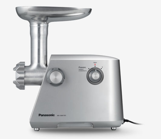 Panasonic MK-GM1701STQ. Picadora de carne con cuchillos originales