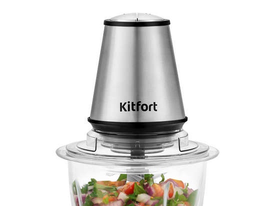 Kitfort KT-1389 - เครื่องบดสับพร้อมชามแก้ว