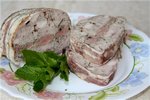 Pork and beef terrine